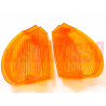 PLASTICHE FANALINI ANTERIORI FRECCE ARANCIO ALFA ROMEO GIULIETTA 77-85 LEART
