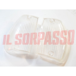 PLASTICHE FANALINI ANTERIORI FRECCE BIANCHE ALFA ROMEO GIULIETTA 77-85 LEART