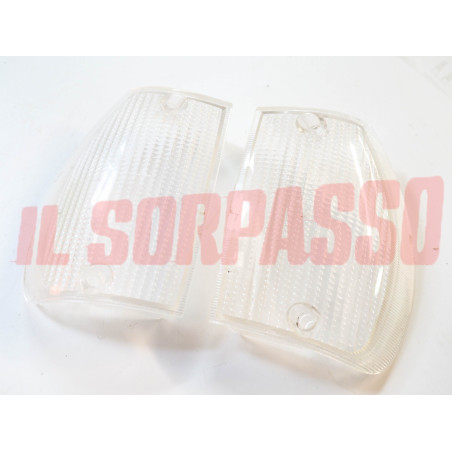 PLASTICHE FANALINI ANTERIORI FRECCE BIANCHE ALFA ROMEO GIULIETTA 77-85 LEART