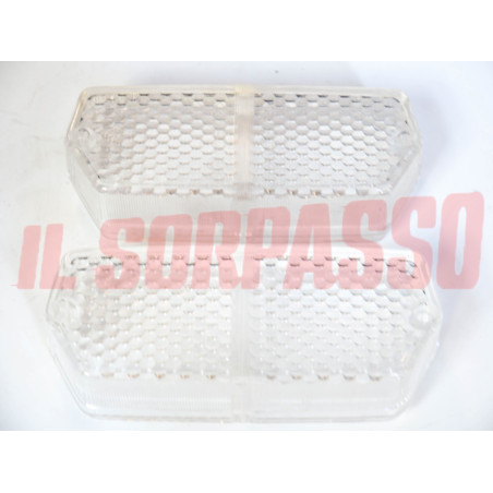 PLASTICHE FANALINI ANTERIORI FRECCE BIANCHE FIAT X19 1500 cc ORIGINALI OLSA