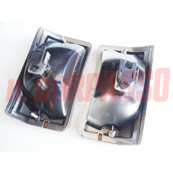 FANALINI ANTERIORI FRECCE DESTRO SINISTRO ARANCIO FIAT 124 SPECIAL 2 SERIE LEART
