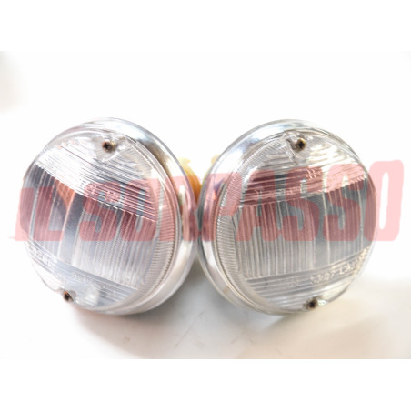 FANALINI ANTERIORI FRECCE BIANCHE FIAT 124 COUPE - 850 COUPE 1 S - 1100 R LEART