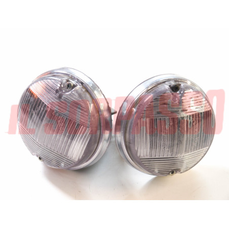 FANALINI ANTERIORI FRECCE BIANCHE FIAT 124 COUPE - 850 COUPE 1 S - 1100 R BELLU'
