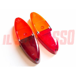 PLASTICHE INTERE FANALI POSTERIORI FIAT 1100 103 H D 850 FAMILIARE BELLU'