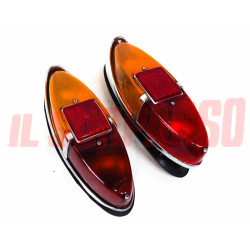 FANALI POSTERIORI FIAT 1100 103 H D 600 T 850 FAMILIARE  NUOVI NOS