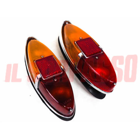 FANALI POSTERIORI FIAT 1100 103 H D 600 T 850 FAMILIARE  NUOVI NOS