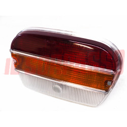 FANALI POSTERIORI + PORTA LAMPADA FIAT 1500 C BERLINA ORIGINALI BELLU'