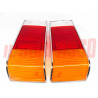 PLASTICHE FANALI POSTERIORI SEAT PAMPLONA ( FIAT 124 ) ORIGINALI GEMO