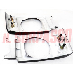 CORNICI CERCHI FARO + FANALINI DESTRO + SINISTRO IVECO OM 40 50 ORIGINALI NERE