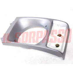 CORNICE CERCHIO FARO + FANALINO SINISTRO IVECO OM 40 50 ORIGINALE GRIGIO CHIARO