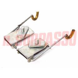 ASTE ALZA COFANO POSTERIORE 14 CM FIAT 500 600 ABARTH GIANNINI ACCESSORI NOS