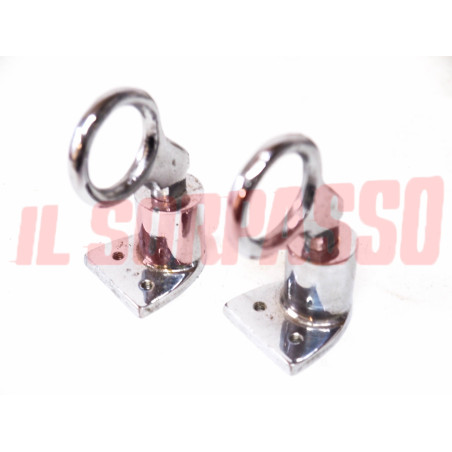 GANCI CHIUSURA COFANO ANTERIORE FIAT LANCIA ALFA ROMEO SPORTIVE ANNI 40 50 NOS