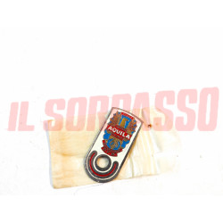 STEMMA LOGO FREGIO SMALTATO BICI BICICLETTA CICLI SUPER AQUILA REALE ORIGINALE