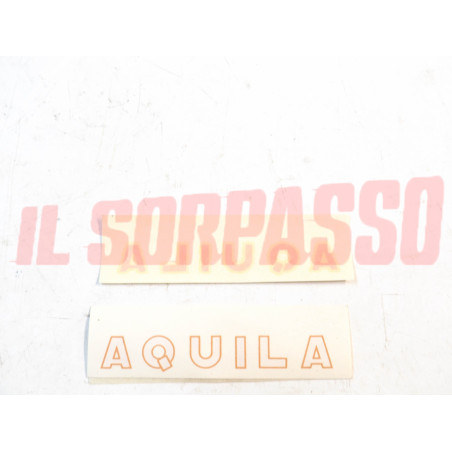 COPPIA ADESIVI BICI BICICLETTA CICLI AQUILA ORIGINALI D'EPOCA