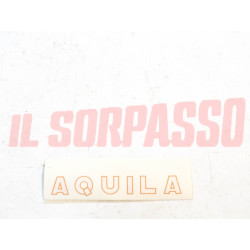 COPPIA ADESIVI BICI BICICLETTA CICLI AQUILA ORIGINALI D'EPOCA