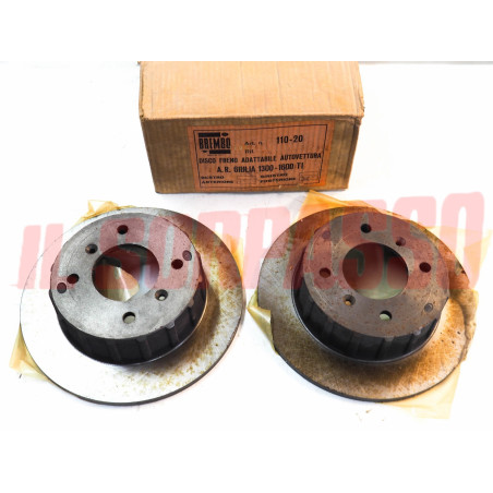 DISCHI FRENO POSTERIORI DUNLOP A.R GIULIA GT GIULIA DUETTO 1 SERIE ORIGINALI