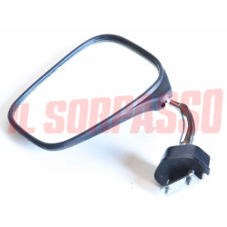 SPECCHIO SPECCHIETTO RETROVISORE SINISTRO MORSETTO FIAT 126 127 128 500 PANDA