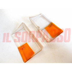 PLASTICHE FANALINI ANTERIORI FRECCE DESTRO + SINISTRO FIAT 616 FURGONE ALTISSIMO