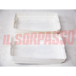 COPERCHI GUSCI FENDINEBBIA RETTANGOLARI 18 X 11 CM ORIGINALI MARCHAL CON DIFETTI