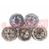 5 CERCHI RUOTA FERGAT 4,5x10 INNOCENTI MINI MINOR COOPER O FIAT 500 ABARTH