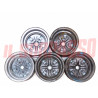 5 CERCHI RUOTA FERGAT 4,5x10 INNOCENTI MINI MINOR COOPER O FIAT 500 ABARTH