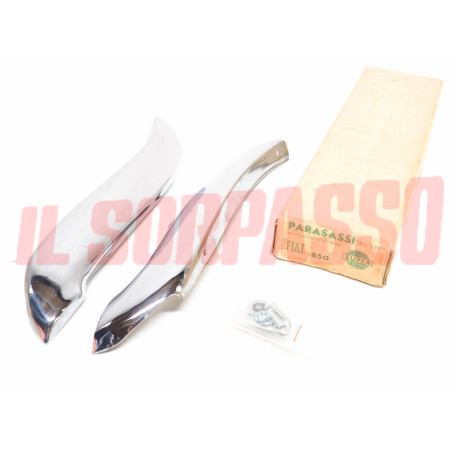 PARASASSI PARAFANGHI POSTERIORI CROMATI FIAT 850 BERLINA SPECIAL ACCESSORI