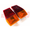 FANALI FARI POSTERIORI DESTRO SINISTRO FORD FIESTA MK1 MARCA LEART