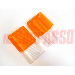 PLASTICHE BICOLORI FANALINI ANTERIORE DESTRO SINISTRO IVECO COBO OM 40 50 ARIC
