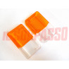 PLASTICHE BICOLORI FANALINI ANTERIORE DESTRO SINISTRO IVECO COBO OM 40 50 ARIC
