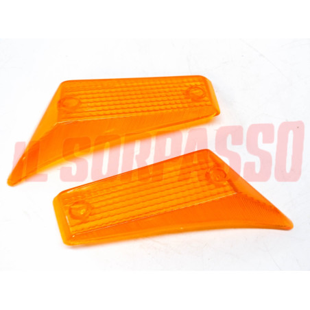 PLASTICHE FANALINI FRECCE ANTERIORI CITROEN DYANE ARANCIO VERALUX
