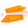 PLASTICHE FANALINI FRECCE ANTERIORI CITROEN DYANE ARANCIO VERALUX