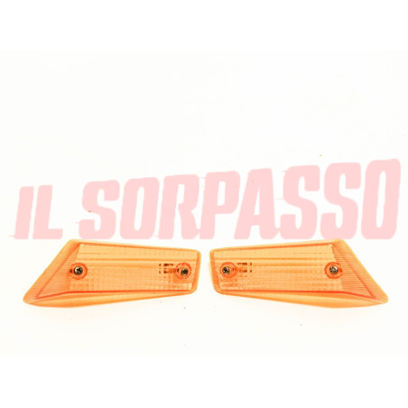PLASTICHE FANALINI FRECCE ANTERIORI CITROEN DYANE ORIGINALI ARANCIO SEIMA