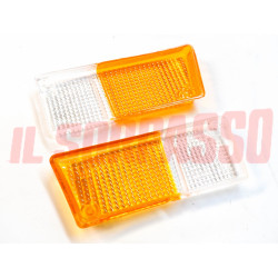 PLASTICHE FANALINI ANTERIORI RENAULT R5 ORIGINALI BICOLORE LEART