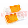 PLASTICHE FANALINI ANTERIORI RENAULT R5 ORIGINALI BICOLORE LEART
