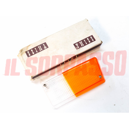 PLASTICA FANALINO ANTERIORE SINISTRA RENAULT R5 ORIGINALE BICOLORE SEIMA