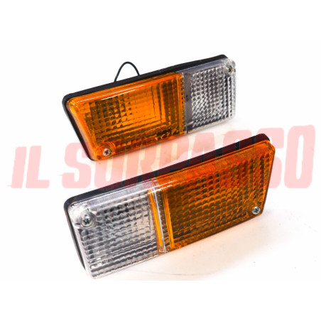 FANALINI ANTERIORI DESTRO + SINISTRO RENAULT R5 ORIGINALI BICOLORE LEART
