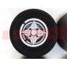 CERCHI RUOTA + PNEUMATICI + TAPPI INNOCENTI MINI MINOR COOPER O FIAT 500 ABARTH