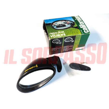 SPECCHIO RETROVISORE CALIFORNIAN SINISTRO BASE METALLO FERRARI LAMBORGHINI ECC