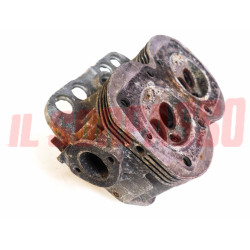 TESTA TESTATA MOTORE CILINDRI FIAT 500 F L ORIGINALE 110F000 DA REVISIONARE