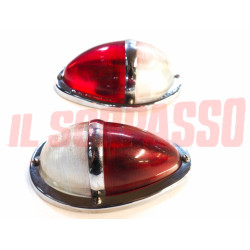 FANALINI LUCI DI INGOMBRO LATERALI AUTOCARRI FIAT OM IVECO ANNI 50 60 ORIGINALI