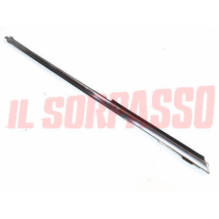 MODANATURA PROFILO RASAVETRO ESTERNO PORTA DESTRA FIAT 124 SPIDER ORIGINALE