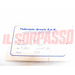 FODERE COPRI SEDILI ANTERIORI FIAT 126 1 SERIE MARRONE CHIARO