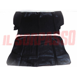 FODERE COPRI SEDILI ANTERIORI + POSTERIORI FIAT 126 1 SERIE NERE