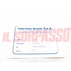 FODERE COPRI SEDILI ANTERIORI + POSTERIORI FIAT 126 1 SERIE NERE