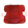 FODERE COPRI SEDILI ANTERIORI + POSTERIORI FIAT 600 - D ROSSE