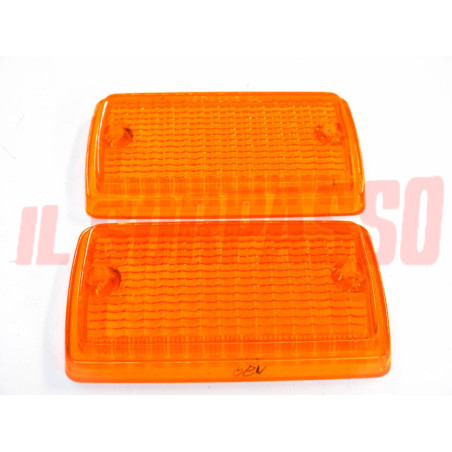 PLASTICHE FANALINI ANTERIORI ARANCIO FORD ESCORT MK1 VERALUX