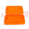 PLASTICHE FANALINI ANTERIORI ARANCIO FORD ESCORT MK1 VERALUX