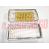 PLASTICHE FANALINI ANTERIORI BIANCHE BORDO CROMATO FORD ESCORT MK1