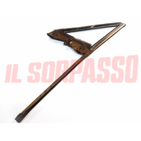 TELAIO DEFLETTORE CORNICE PORTA SINISTRA FIAT 124 SPIDER ORIGINALE