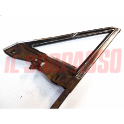 TELAIO DEFLETTORE CORNICE PORTA SINISTRA FIAT 124 SPIDER ORIGINALE
